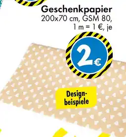 TEDi Geschenkpapier Angebot