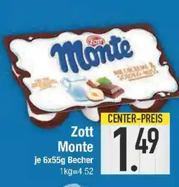 E-Center Zott Monte Angebot