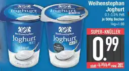 E-Center Weihenstephan Joghurt Angebot