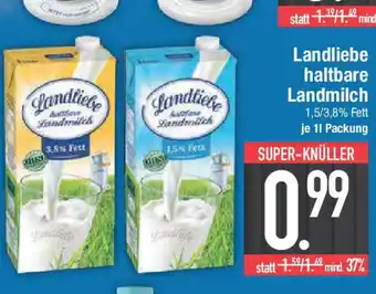 E-Center Landliebe haltbare Landmilch Angebot