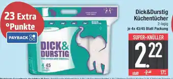 E-Center Dick&Durstig Küchentücher Angebot