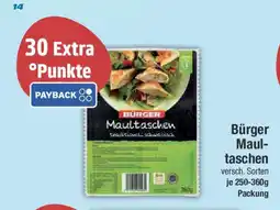 E-Center Bürger Maul- taschen Angebot