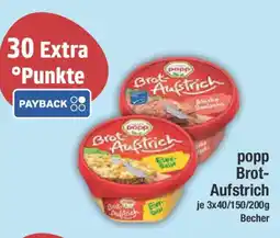 E-Center popp Brot- Aufstrich Angebot