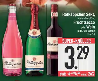 E-Center Rotkäppchen Sekt Fruchtsecco oder Wein Angebot