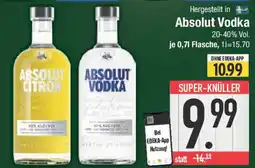 E-Center Hergestellt in Absolut Vodka Angebot