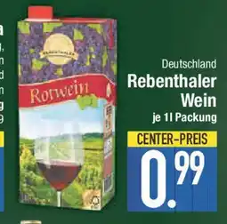 E-Center Deutschland Rebenthaler Wein Angebot