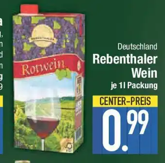 E-Center Deutschland Rebenthaler Wein Angebot
