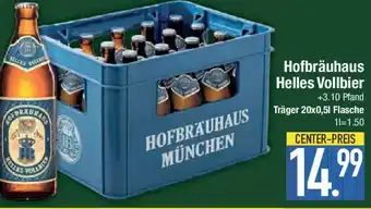 E-Center Hofbräuhaus Helles Vollbier Angebot