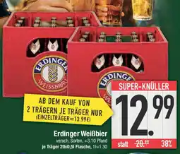 E-Center Erdinger Weißbier Angebot