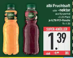 E-Center albi Fruchtsaft oder -nektar Angebot