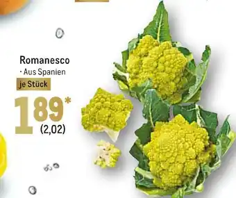 METRO Romanesco Angebot