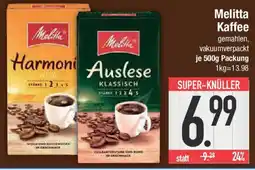 E-Center Melitta Kaffee Angebot