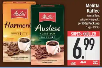 E-Center Melitta Kaffee Angebot