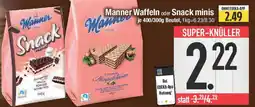 E-Center Manner Waffeln oder Snack minis Angebot
