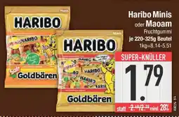 E-Center Haribo Minis oder Maoam Angebot