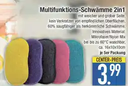 E-Center Multifunktions-Schwämme 2in1 Angebot