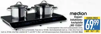 E-Center medion Doppel- Induktions- kochplatte ,,MD medion Doppel- Induktions- kochplatte ,,MD 15324" Angebot