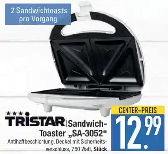 E-Center TRISTAR Sandwich- Toaster,,SA-3052 Angebot