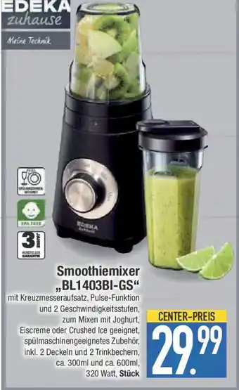 E-Center Smoothiemixer ,,BL1403BI-GS Angebot