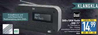 E-Center Dual DAB+/UKW Radio ,,DAB 71" Angebot