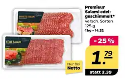 NETTO Premieur Salami edel-geschimmelt Angebot