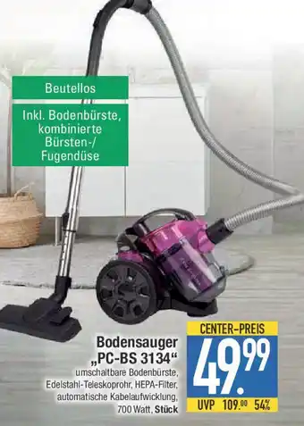 E-Center Bodensauger ,,PC-BS 3134 Angebot