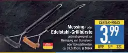E-Center Messing- oder Edelstahl-Grillbürste Angebot