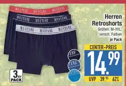 E-Center MUSTANG Herren Retroshorts Angebot