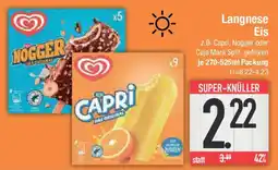 E-Center Langnese Eis Angebot