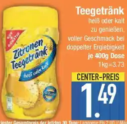 E-Center GUT &GUNSTIG Teegetränk heiß oder kalt zu genießen Angebot
