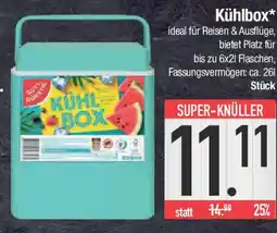 E-Center GUT&GUNSTIG Kühlbox Angebot
