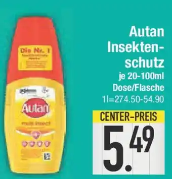 E-Center Autan Insekten- schutz Angebot