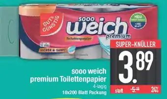 E-Center sooo weich premium Toilettenpapier Angebot
