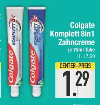 E-Center Colgate Komplett 8in1 Zahncreme Angebot