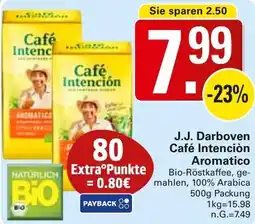WEZ J.J. Darboven Café Intención Aromatico Angebot