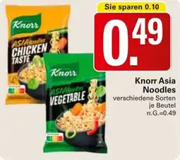 WEZ Knorr Asia Noodles Angebot