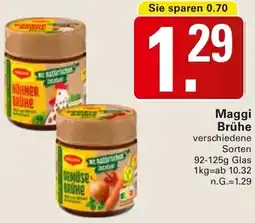 WEZ Maggi Brühe Angebot