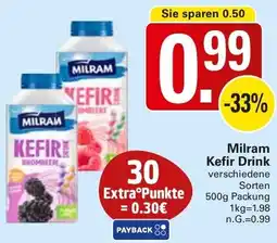 WEZ Milram Kefir Drink Angebot
