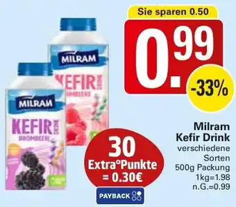 WEZ Milram Kefir Drink Angebot