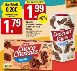 WEZ Nestlé Choco Crossies oder Choclait Chips Angebot