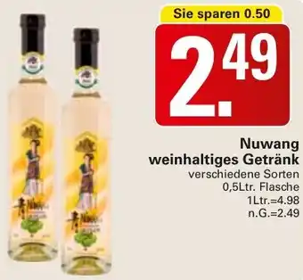 WEZ Nuwang weinhaltiges Getränk Angebot