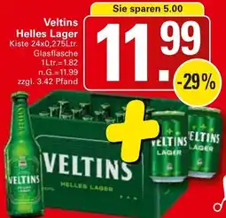 WEZ Veltins Helles Lager Angebot