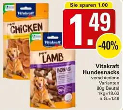 WEZ Vitakraft Hundesnacks Angebot