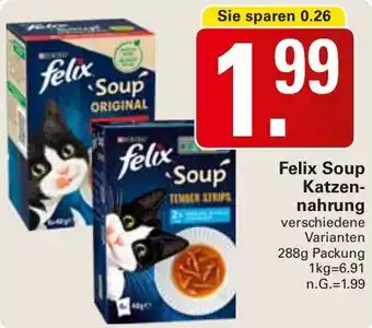 WEZ Felix Soup Katzennahrung Angebot