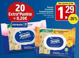 WEZ Tempo Feuchtes Toilettenpapier Angebot