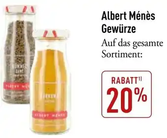 Galeria Markthalle Albert Ménès Gewürze Angebot