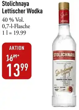 Galeria Markthalle Stolichnaya Lettischer Wodka Angebot