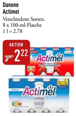 Galeria Markthalle Danone Actimel Angebot