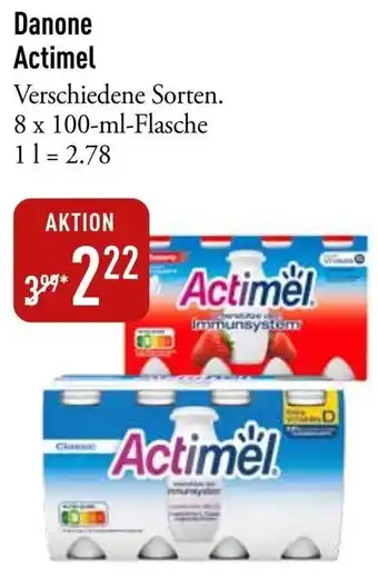 Galeria Markthalle Danone Actimel Angebot