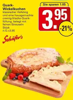 WEZ Schäfer's Quark Wickelkuchen Angebot